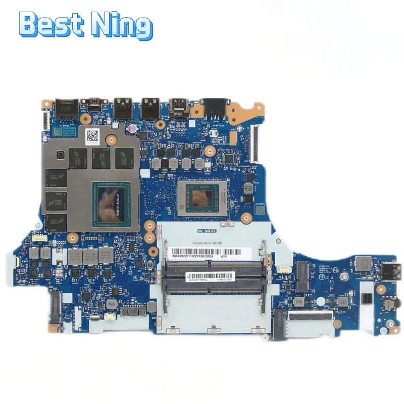 5B20Z25113 For Lenovo Legion 5-17ARH05H Laptop Motherboard NM-D282 Mainboard CPU R5-4600H DIS RTX2060 6G Tested Ok.