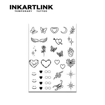 Tetování hennou na prstech (18) Dočasné tetování, vydrží až 15 dní, nová technologie, magická voděodolná, polopermanentní samolepka. 10 nejlepší prodej permanentní tetovací nálepka - №5