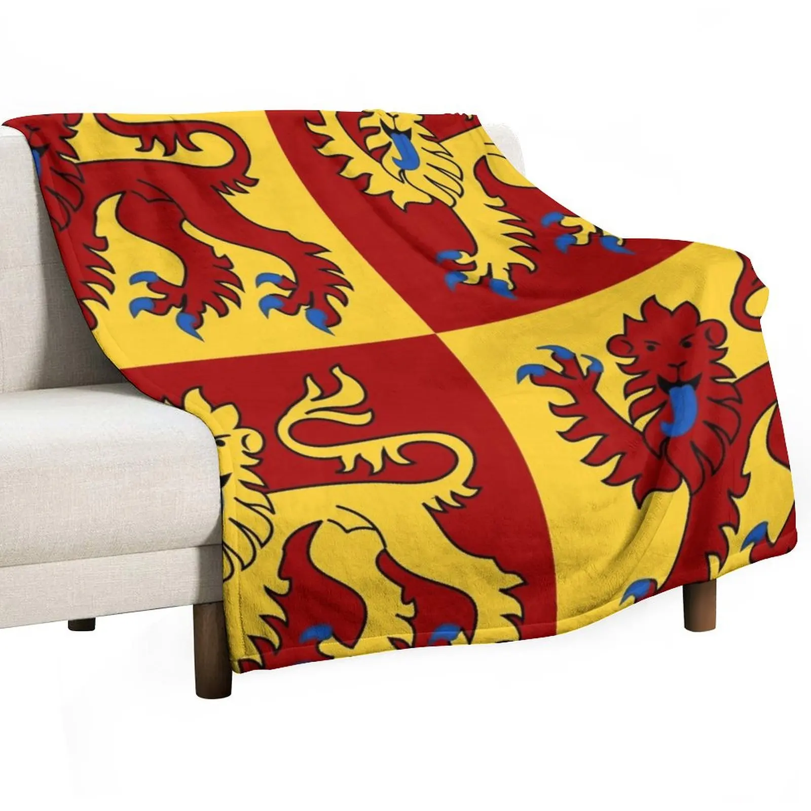

Baner Gwynedd Flag of Gwynedd Throw Blanket Bed covers Flannels For Baby Blankets