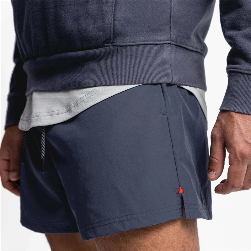 2023 New Summer Men\'s Sports Shorts Loose Running Gyms Workout Training Breathable Quick drying Shorts Man Brand Short Pants