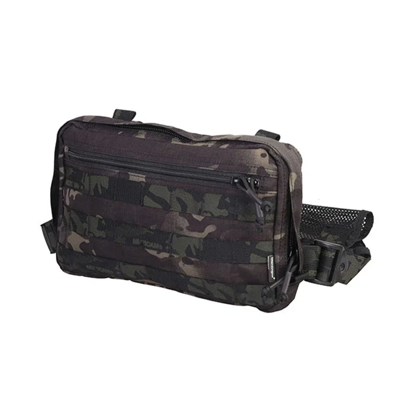 Emersongear-bolsa táctica de Recon de pecho, bolsa de herramientas, chaleco de combate, Panel portador de placa EDC Molle, tiro, caza, equipo Airsoft de nailon