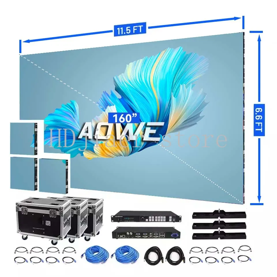 

Outdoor Rental Mobile LED Video Panel – P1.9/P2.6/P2.9/P3.9 Full HD Display for Concert Stages & Live Events