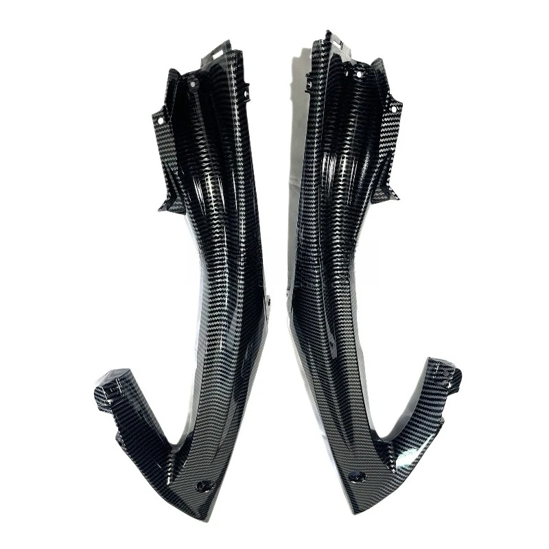

2 sets of 08-16 carbon fiber patterned large package fairings, motorcycle body modification protective plate accessories