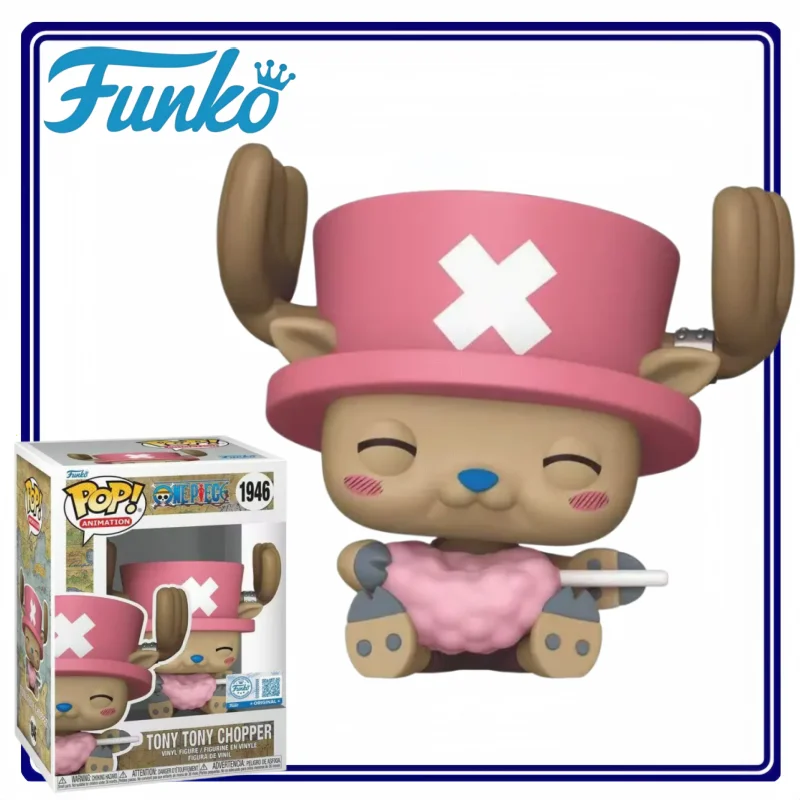 

Genuine Funko POP One Piece Figurine Cartoon Tony Tony Chopper Model Anime Merchandise Holiday Gift Commemorative Edition