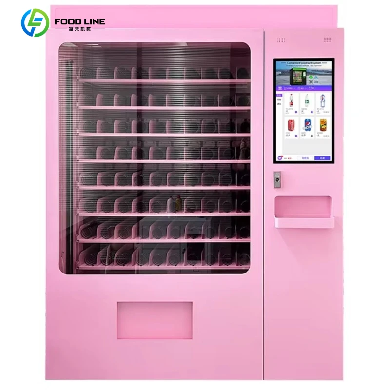 Factory Supply Cheap Beauty Vending Machine Touch Screen/Cosmetics/Hair/Eyelashes/Small Vending Machine