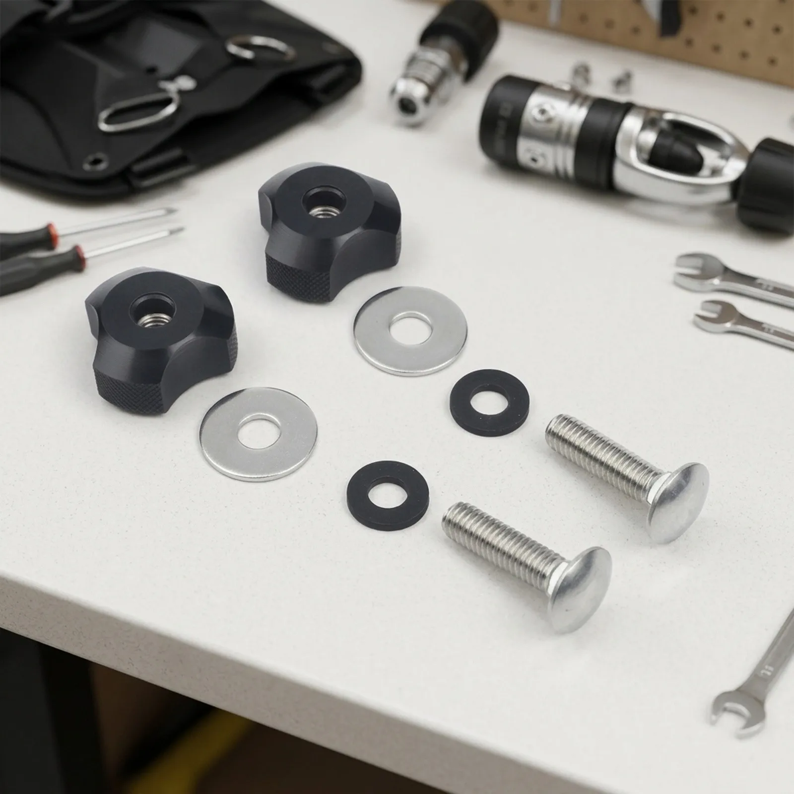 Embedded Screws Backplate Screws Easy Installation Screws Functional Diving Parts Lightweight Screws Underwater Activities