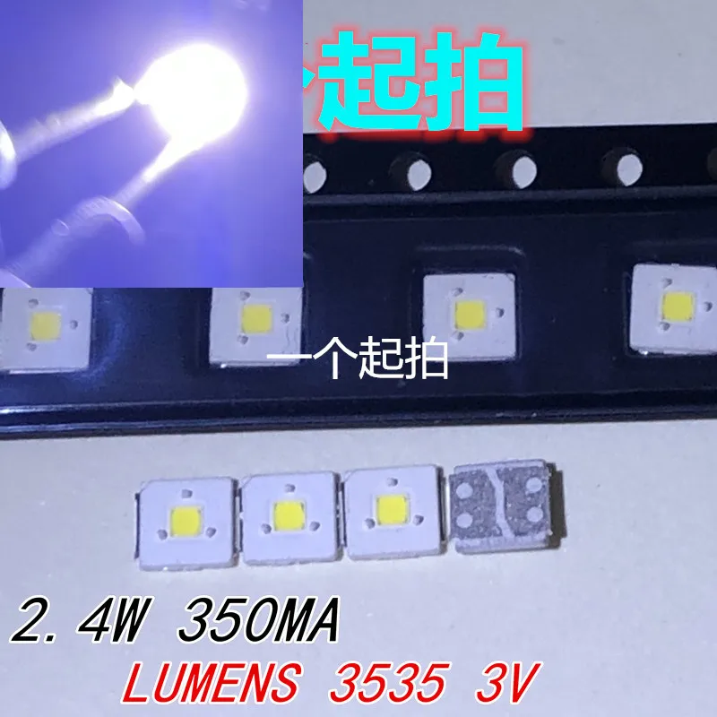 

FOR LUMENS LED Backlight Flip-Chip LED 2.4W 3V 3535 Cool white 153LM For SAMSUNG LED LCD Backlight TV Application