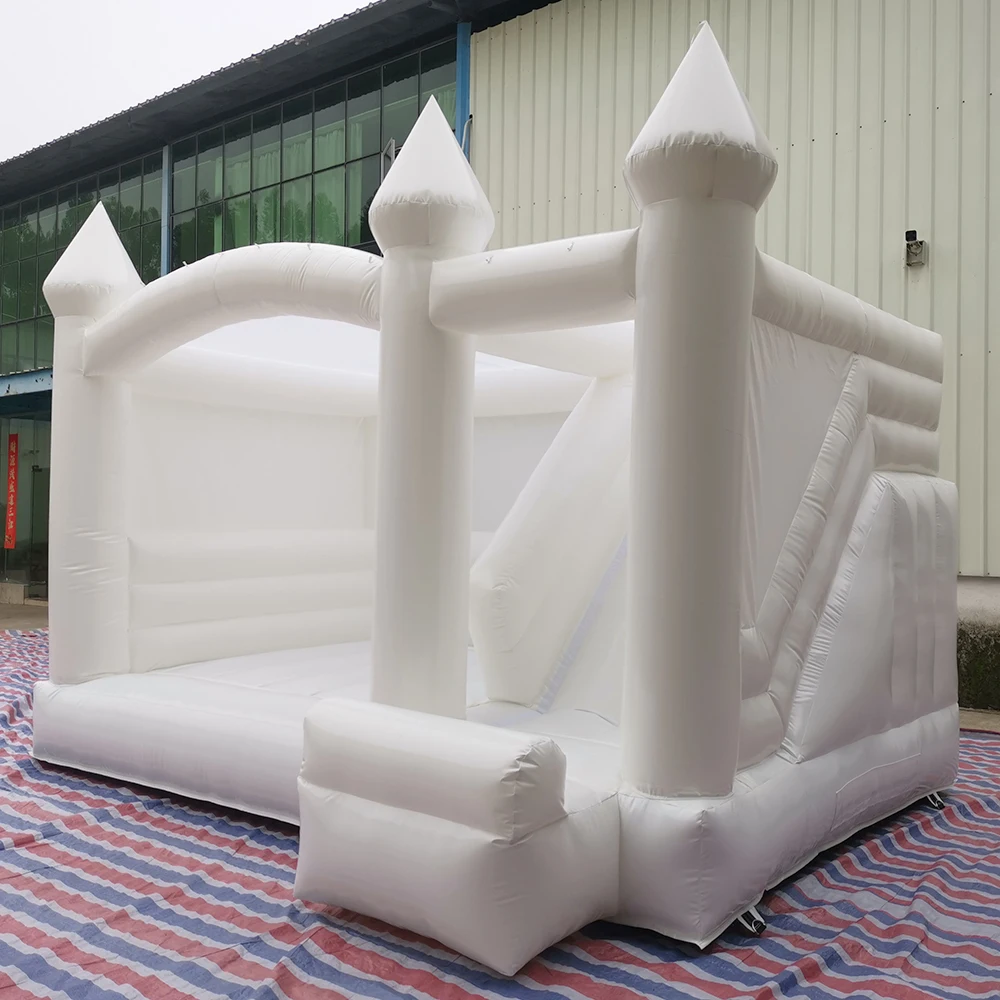 Most Popular Hot Selling Wedding Bounce Castle With Water Slideand For Adults And Kids Party