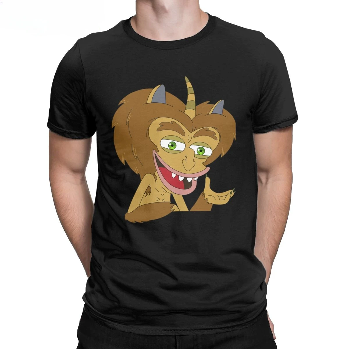 Maury The Hormone Monster Big Mouth T Shirt for Men Pure Cotton Cool T-Shirt Round Neck Tee Shirt Short Sleeve Clothes Summer