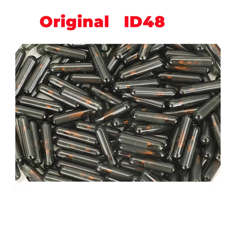 

10pcs/20pcs/50pcs/lot Original ID48 glass chip id 48 chip auto transponder chip 48 chip for VW / Honda