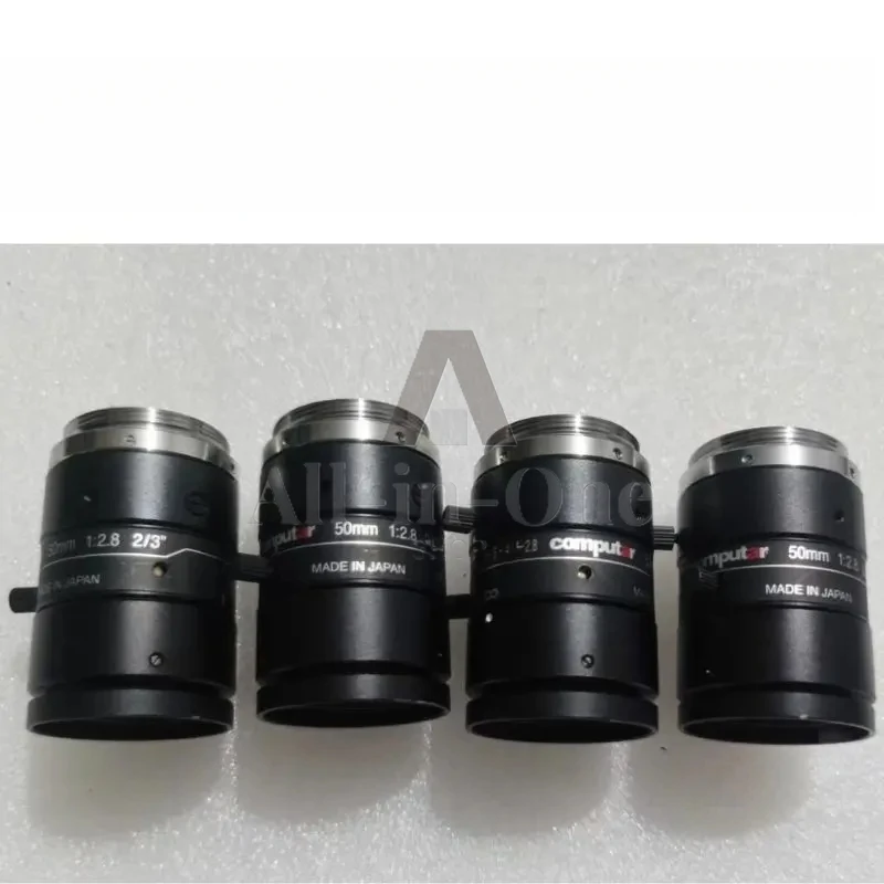 Used M5028-MPW2 Industrial lens tested OK, function intact