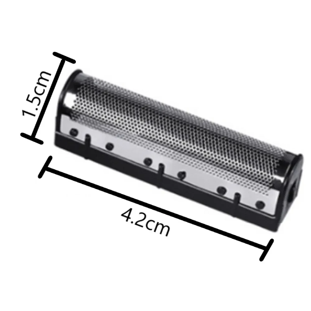 1Set Clipper Blade for Kemei Km-1102 Clipper Electric Shaver Parts Net Replacable and Durable Stainless Steel Material