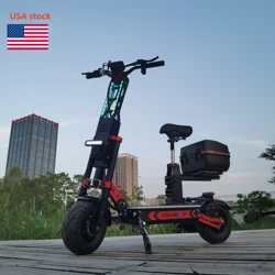 USA stock NFC or Password Electro Scooter 120KM/H 72V 8000w Motor 13inch Road Tire 40ah Battery Capacity 1200km EScooter