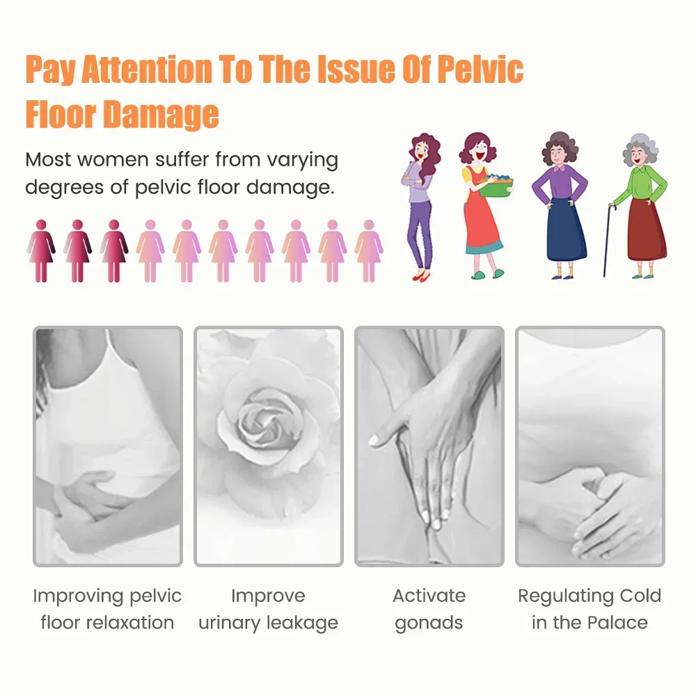 Pelvic Floor Chair Electric Butt Lifting Machine Pelvic Floor Muscle Trainer Repair Incontinence Kegel Exercise for Woman & Man