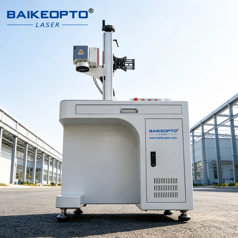 UVM-10M 10W  UV Laser Marking Machine for Metal Plastic Crystals Wood Glass eco-friendly  Engraving Marking Machine