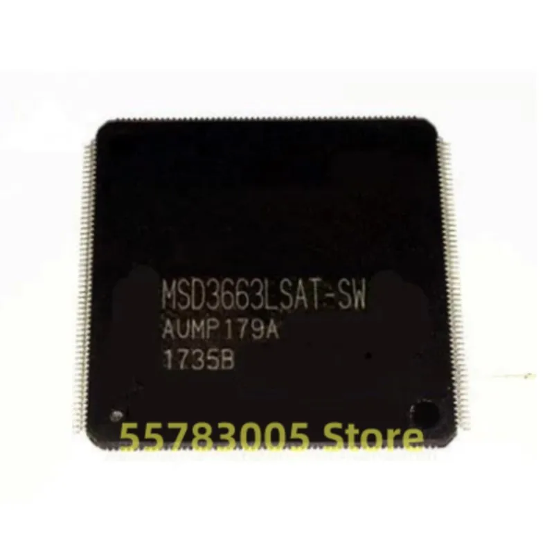 3 PCS Novo MSD3663LSAT-SW QFP216 LCD chip IC