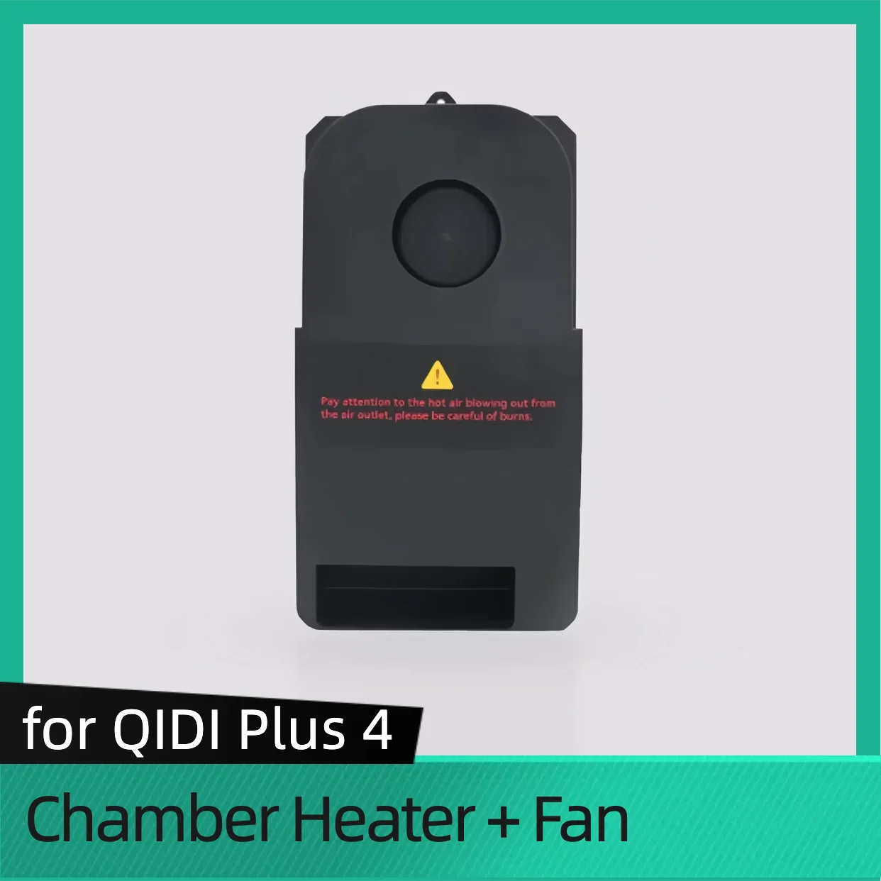 Chamber Heater for QIDI Plus4 3D Printer Spare Parts Original Chamber Heater with fan for QIDI Tech Plus 4