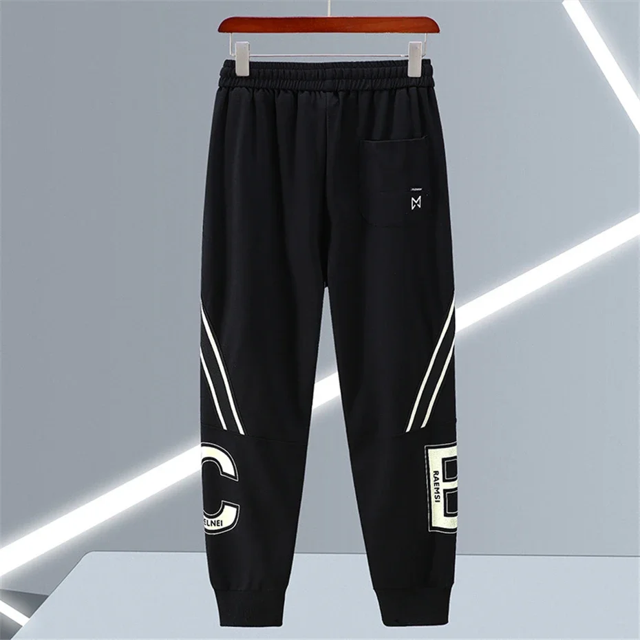 

Мужские спортивные брюки DIANRUO Jogger размера плюс 10XL, модные повседневные брюки с эластичной резинкой на талии, мужские брюки спортивные штаны