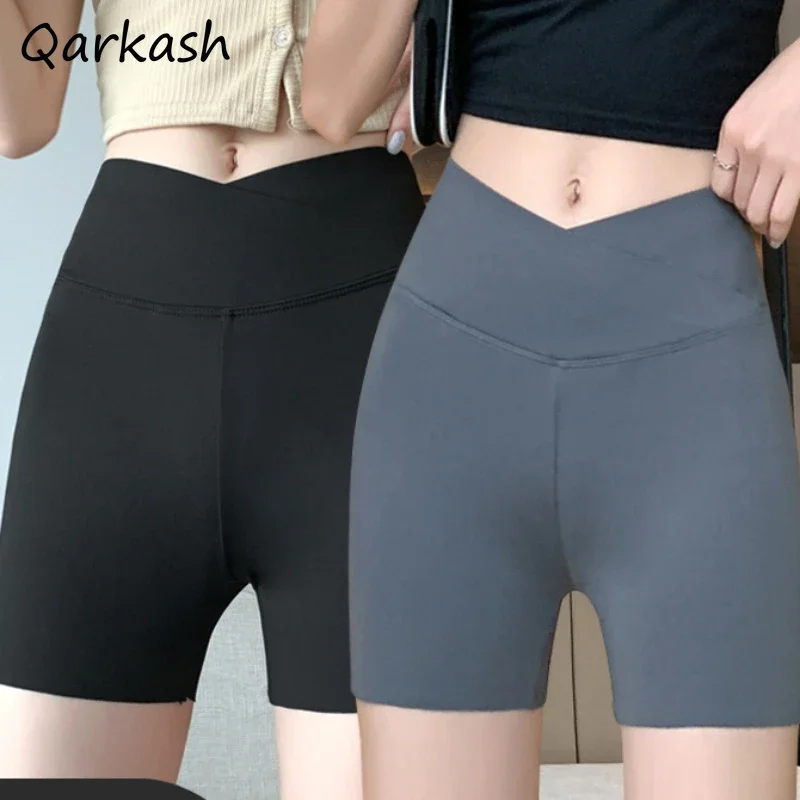 

Women Solid Leggings Skinny Skin-friendly Chic All-match Underwear Summer Inside Traceless Korean Style Anti Glare Causal Basic