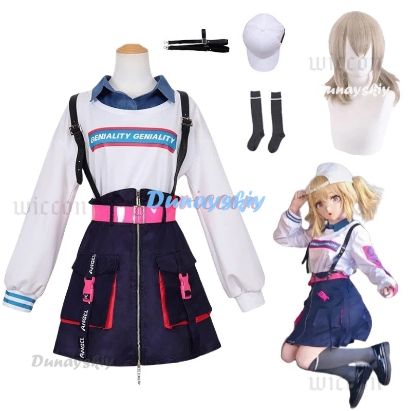 Azusawa Kohane Cosplay Costume Project Sekai Cosplay 3rd Anniversary New Uniform Hat wig Halloween Party Outfits for Women