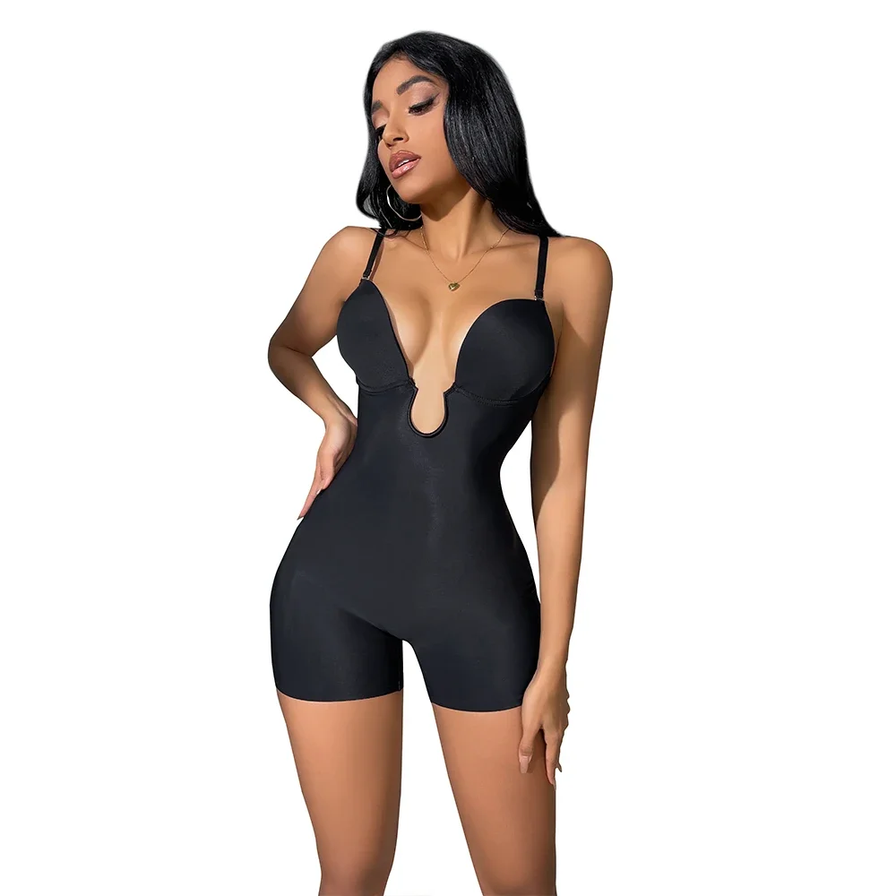 Bodysuit Women Shapewear Body Shaper With Cup Compression Bodies Belly Sheath Waist Trainer Reductive Slimming Underwear