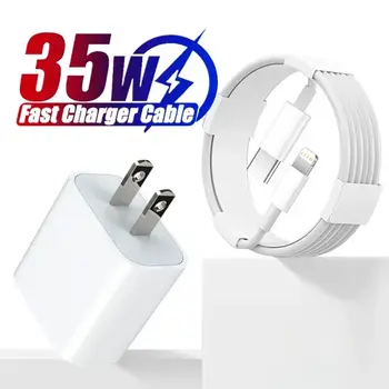 適用於蘋果 iPhone 的 PD 30W 快速充電線,Type-C 轉 Lightning 線,適用於 iPhone 14/13/12/11 Pro Max/X/XS/XR/8,以及 iPad 和 Macbook。 10 最佳銷售 iPad充電器 - №7
