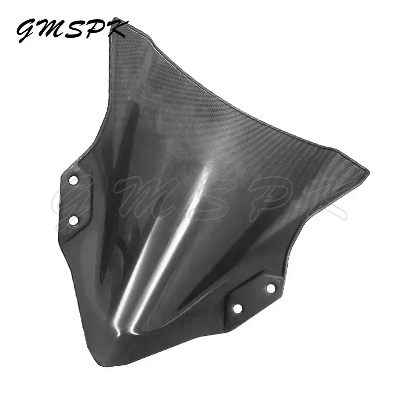 Apto para kawasaki ninja400 ninja 400 250 ex400 2018-2022 fibra de carbono olhar motocicleta pára-brisa defletor protetor pára-brisas