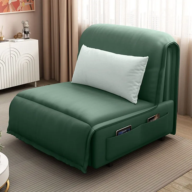 Modern Light Luxury Folding Sofa Bed Frame, Dual Use Pull Out Sofa Metal Frame Furniture Hardware - view 4