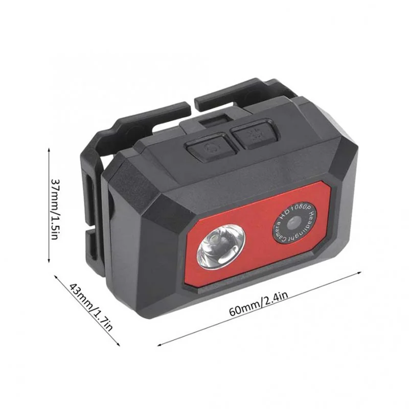 HD 1080P Outdoor Sport Camera F18 Night Vision Camcorder SOS Head-Mounted Action Cameras Helmet Video Recording DVR Cam