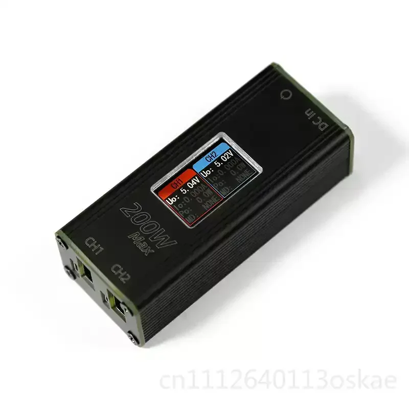 High power 200w super fast charging module dual channel 100w desktop charger PD3.0 notebook maintenance inspection