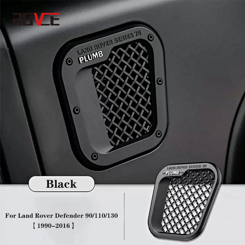 

Plumb Design For Land Rover Defender 90/110/130 1990-2016 Fender Side Air Vent Car Accessories Side Vent