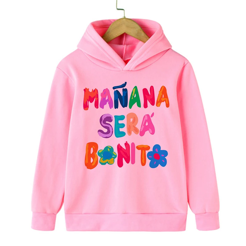 New Kid Hoodies Manana Sera Bonito Karol G Bichot Children Sweatshirts Kids Clothes Hoodie Boys Girls Baby Tops Sweatshirt