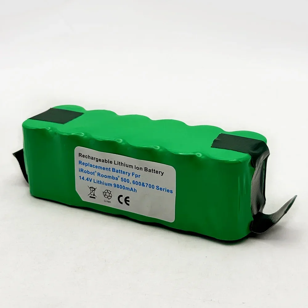 

100% NEW Upgrade Sweeping Robot 14.4V 9800mAh Li-ion Rechargeable Battery For Panda/Haier/Ecovacs /Dibea Vacuum Cleaner Battery