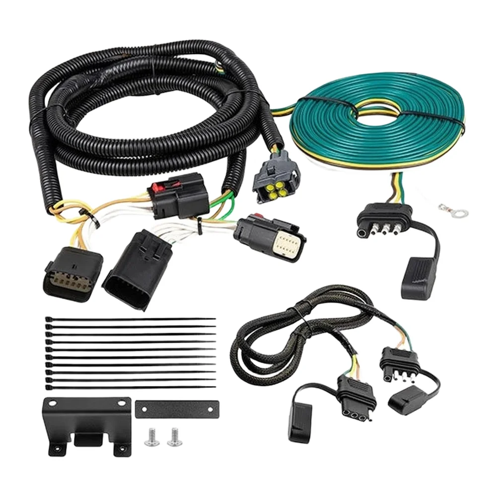 Black Abs Oem Number 58964 Towed-Vehicle RV Wiring Harness For Jeep For Wrangle JL/JLU 2018-2024  Car Accessories