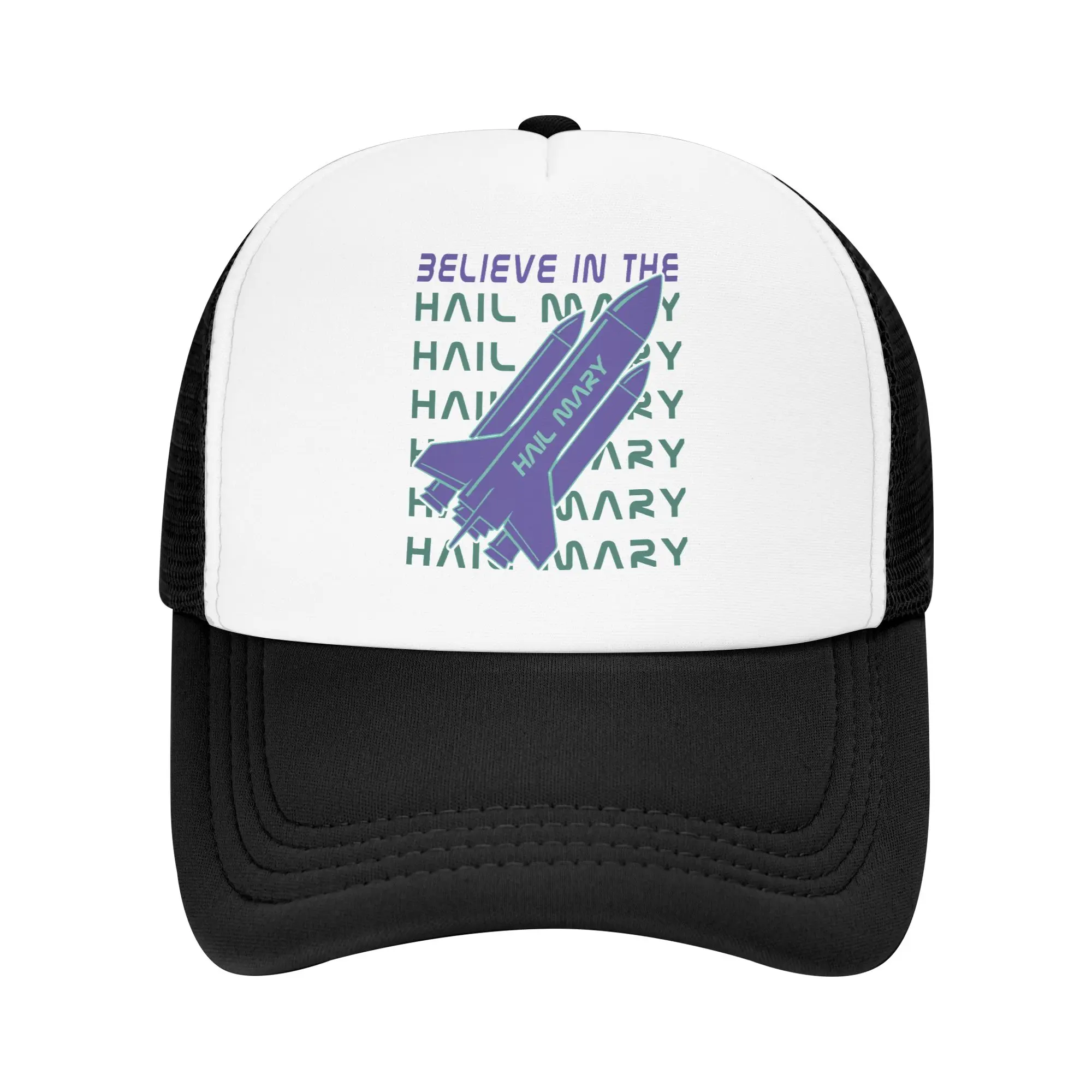 Project Hail Mary Andy Weir Book Lover Trucker Cap Men Hats Sun Hat Sun Hats Adjustable Snapback Caps Mesh Baseball Cap Summer