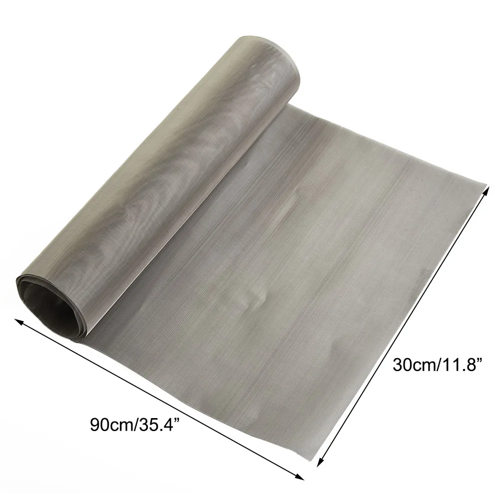 304 Stainless Steel Woven Wire Mesh Filter Screen 100 Mesh, 35x12 Inch Metal Filtration Cloth Sheet For Acid Alkali Sieving, DIY