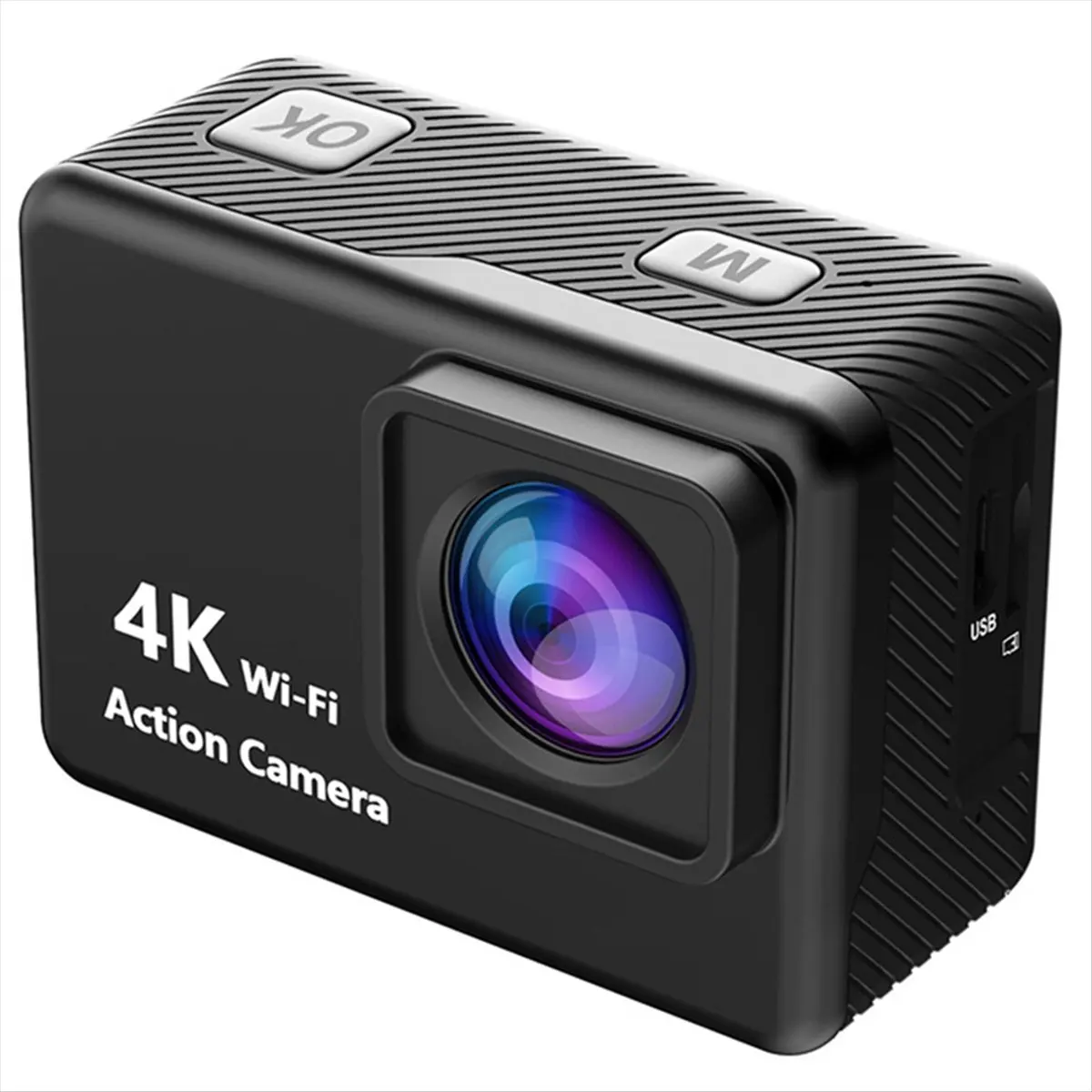 M05K High-Definition 1080P Action Camera, Outdoor Sports Recorder, LCD 170° Wide-Angle Swimming Camera