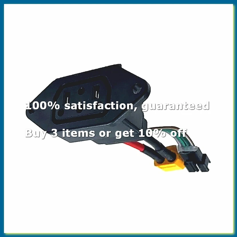 For Super Lithium Battery Connector Charger Socket Line Circular Line for Super Tc Tsx Cu Square Needle-DTB3