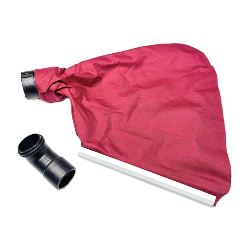 

652F Achieve Cleanings Work Area with this Dust Collection Miter Saw Dust Collector Bag Flexible Hood Hole Miter Saw Dust Bag