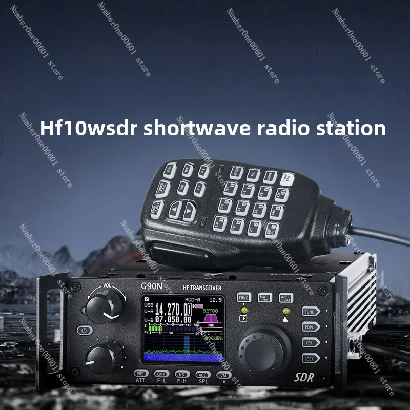 

Портативный рюкзак G90N SDR, коротковолновое радио мощностью 10 Вт со встроенной антенной и съемной панелью, совместимое с G90S