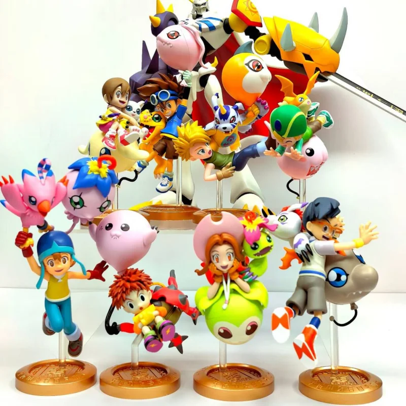 Bandai оригинальный Digimon Adventure 25th Anniversary памятный воздушный шар слепая коробка модная игрушка кукла детство цифровой монстр