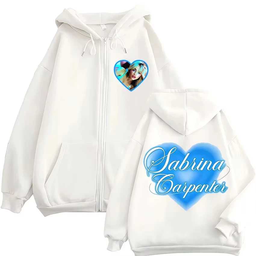 

Худи на молнии Sabrina Carpenter Short N' Sweet Merch, модная дышащая толстовка на молнии, мужская и женская толстовка оверсайз унисекс