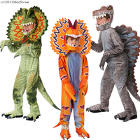 2025 New T-Rex Dilophosaurus Boy Halloween Outfit Triceratops Onesie Outfit Child Spinosaurus Dinosaur Costume