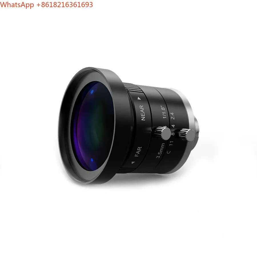 5 Million Pixel 1/1.8 C Interface 3.5-75 Mm Optional Focal Length Industrial Camera Lens Manual Aperture Fixed Focus