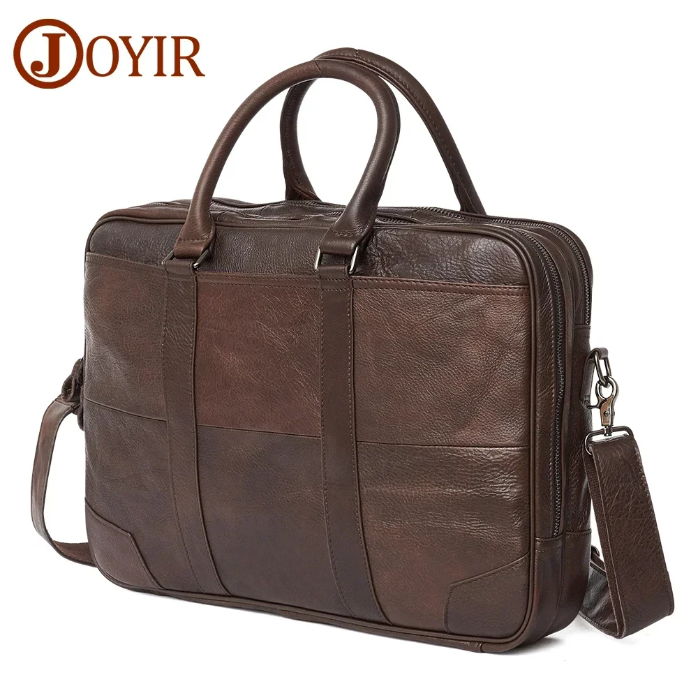 

Business Briefcase Genuine Leather Men Bag Computer Laptop Handbag Man Shoulder Bag Messenger Bags Men's Office Handbag