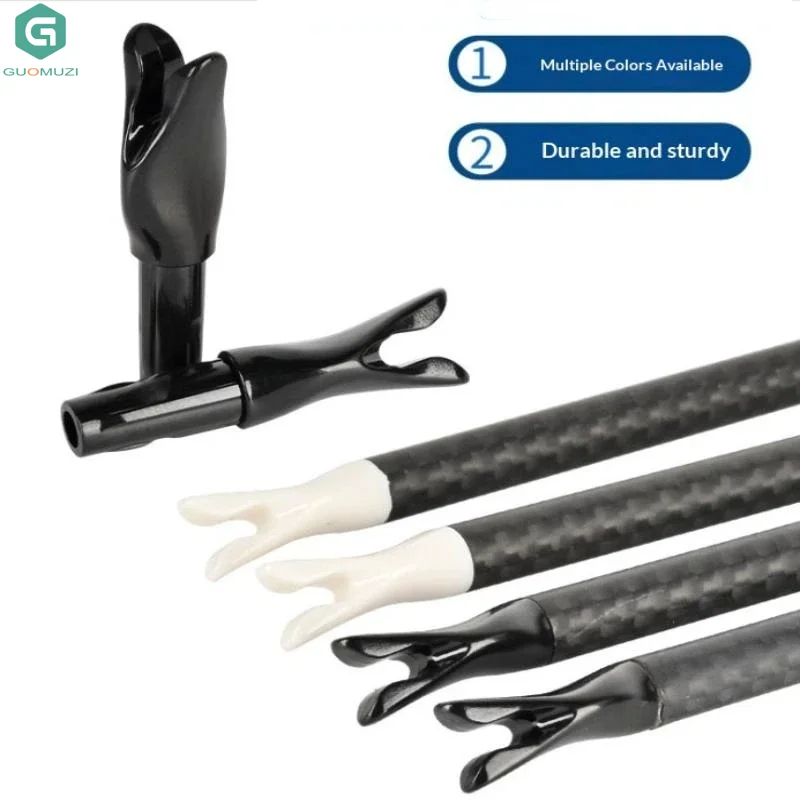 5PCS Durable 6.2mm  Arrow Nocks Plastic Insert Tails For Carbon Arrows Archery Bow Accessories plastic arrow nocks
