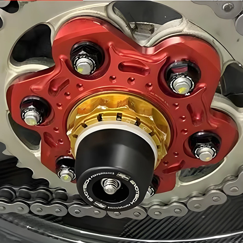 Rear Wheel Axle Nut Cover for Ducati MONSTER Multistrada DIAVEL 1200 1260 1098 1198 1199 1299 V4 SuperSport 936 936S 950 950S
