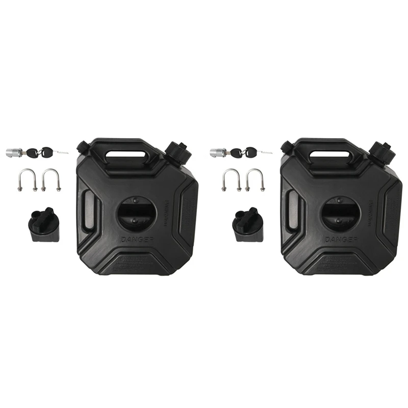 

2 комплекта, 5 л, черный топливный бак