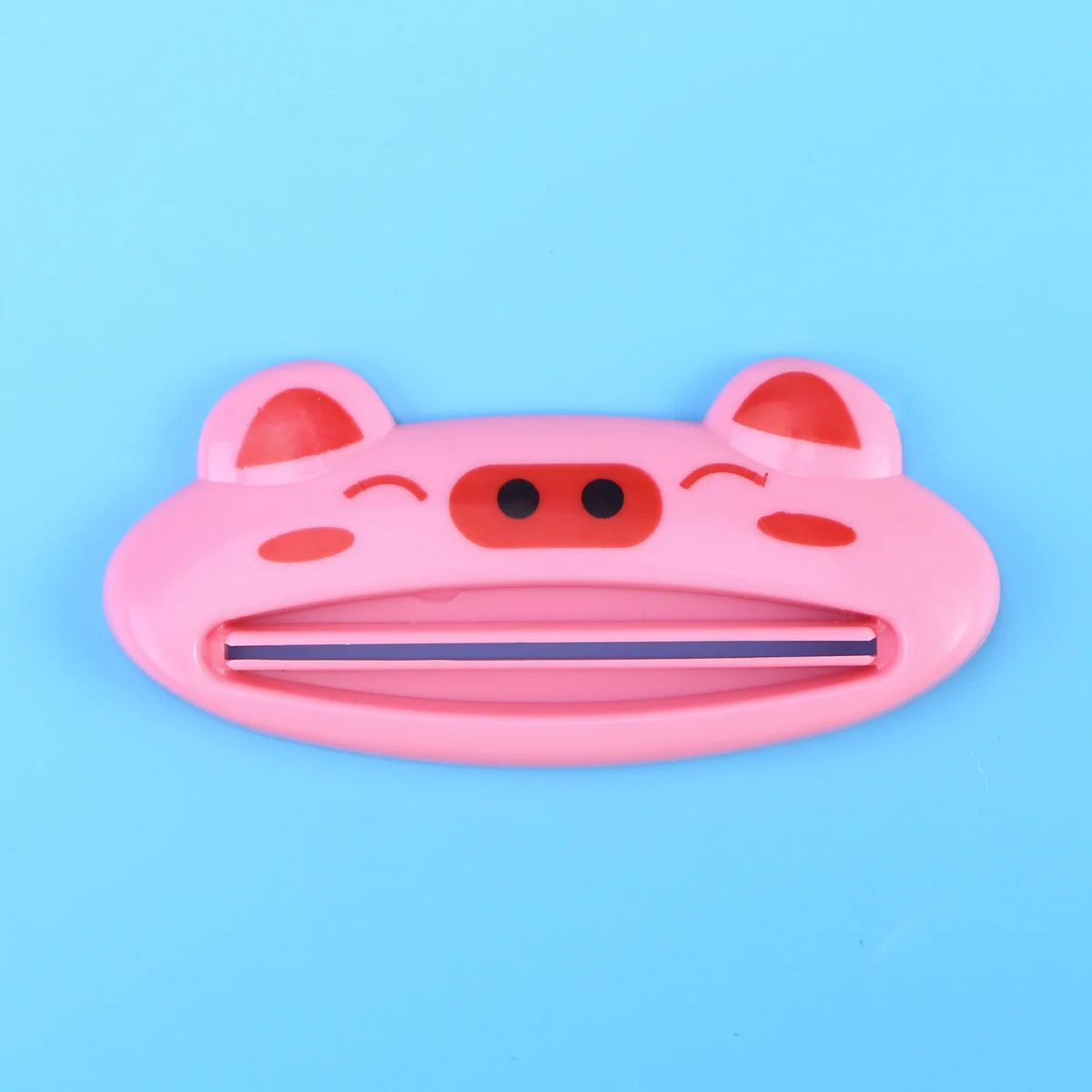 

Cartoon Pink Toothpaste Squeezer Tube Dispenser for Bathroom Use Animal Shape Easy Squeeze Out Toothpaste Dispenser Cleaner