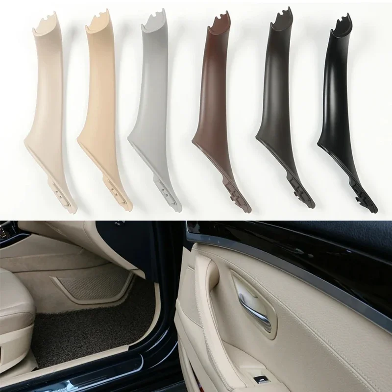 LHD RHD Interior Car Left Right Handles Passenger Door Inner Panel Pull Trim Cover For BMW 5 Series F10 F11 520 523 525 528